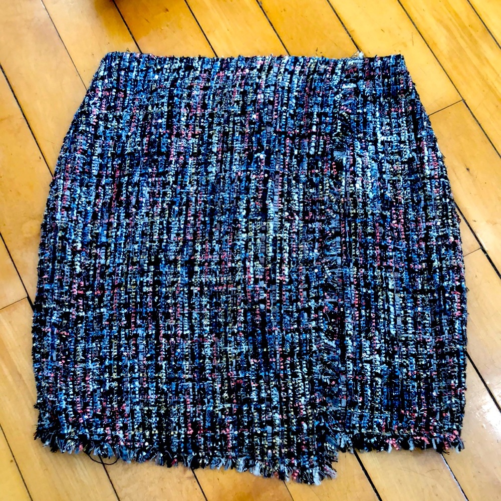 Cece skirt knitted multi color size 8